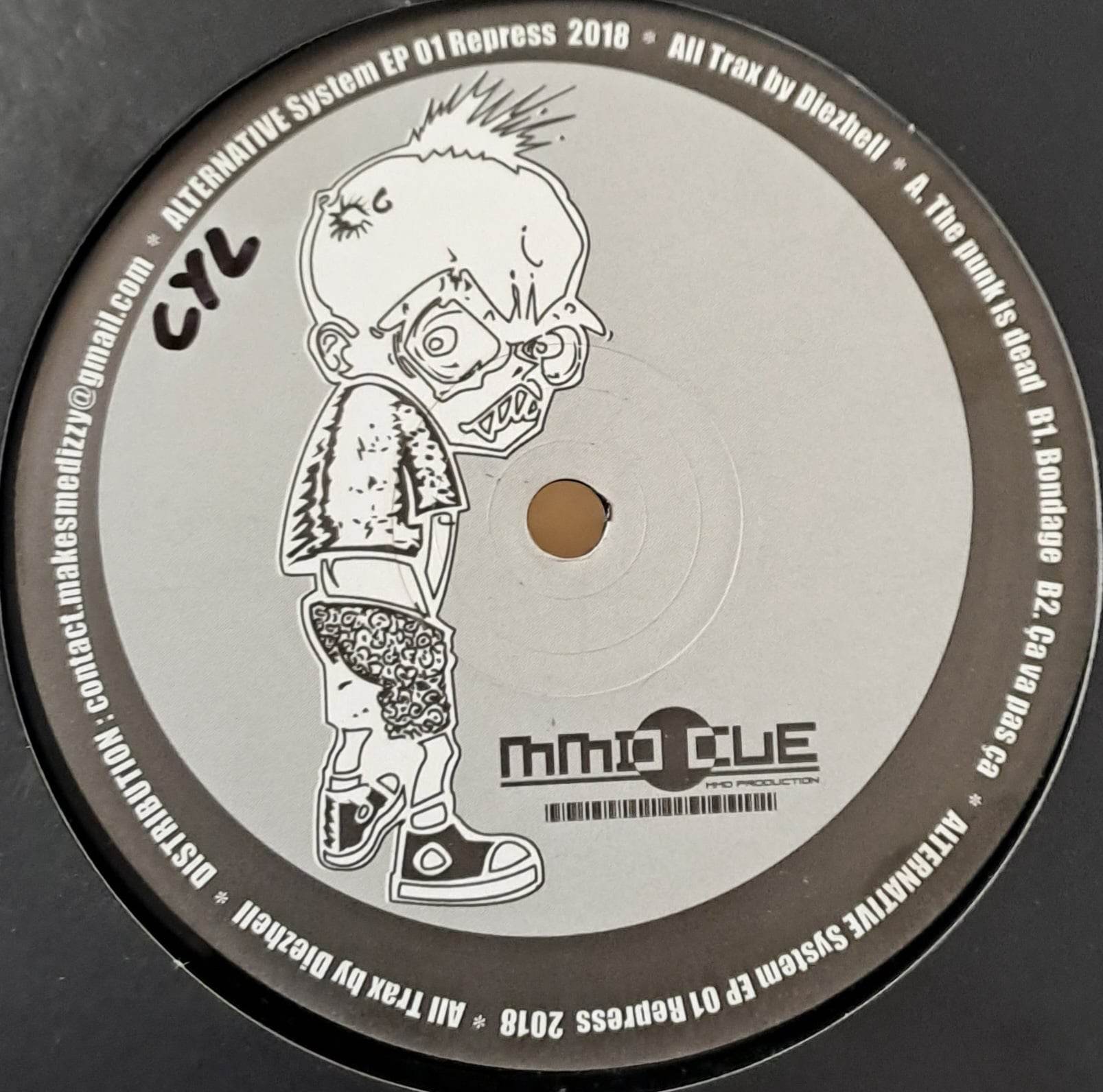 1) Alternative System 01 - vinyle freetekno